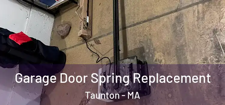 Garage Door Spring Replacement Taunton - MA
